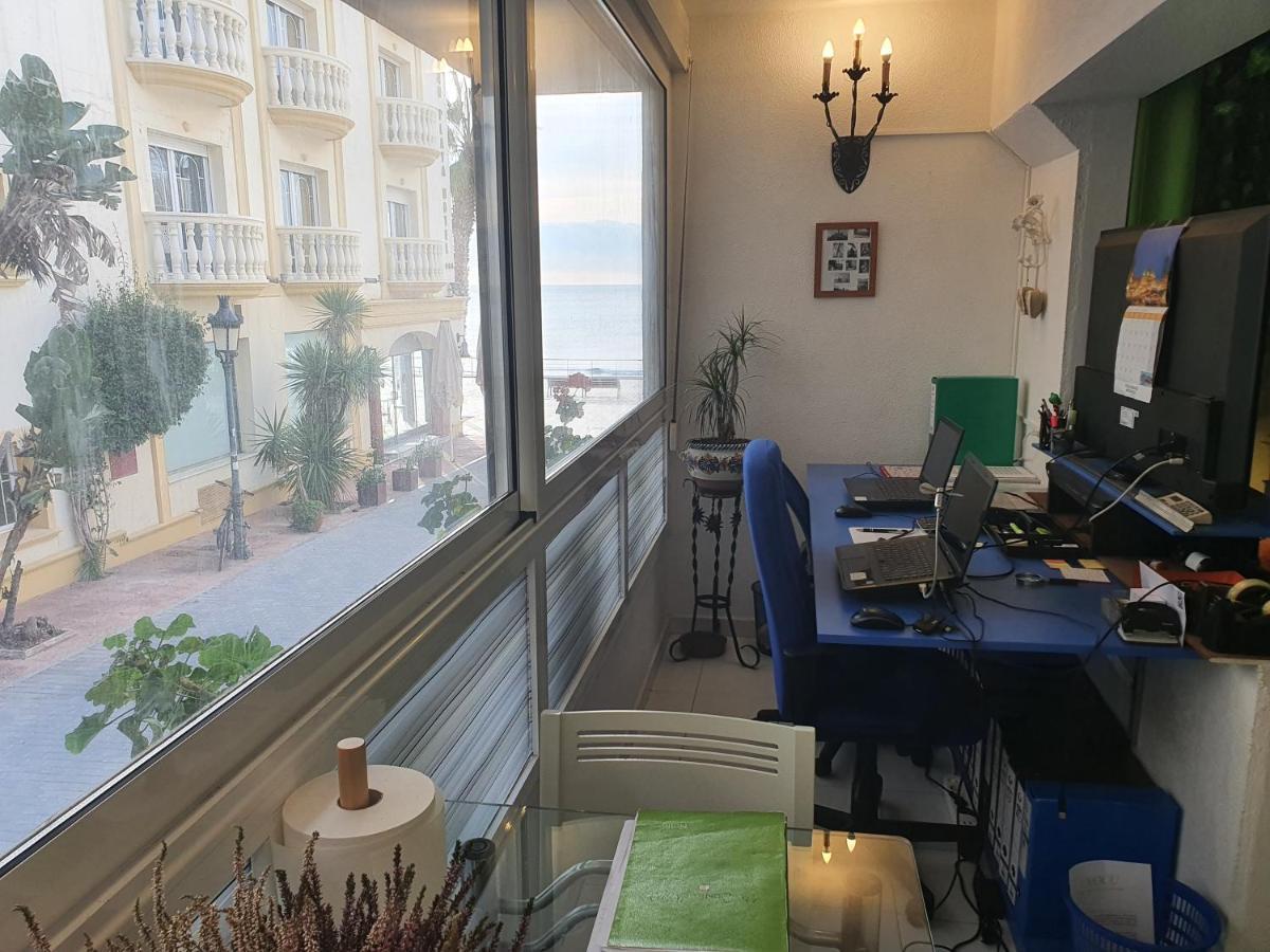 Apartamento Con Oficina Y Vistas Al Mar Sitges Exterior foto